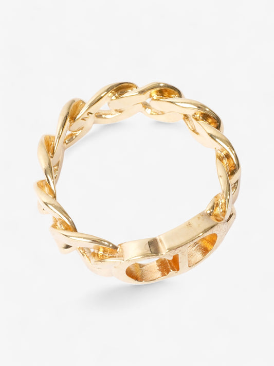 Christian Dior Danseuse Etoile Ring Gold Base Metal Medium - 54mm
