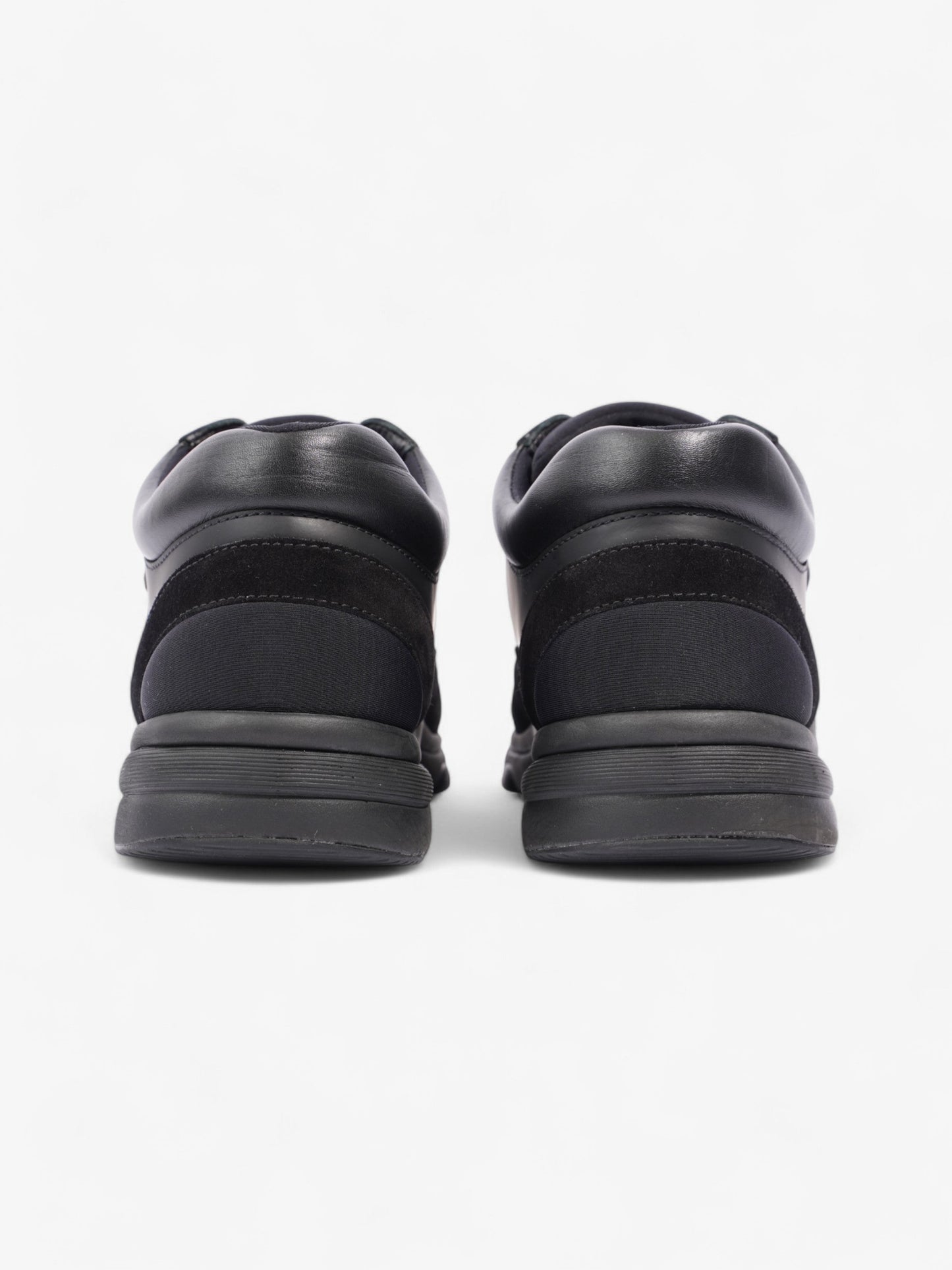 Chanel CC Logo Sneakers Black Suede EU 41 UK 7