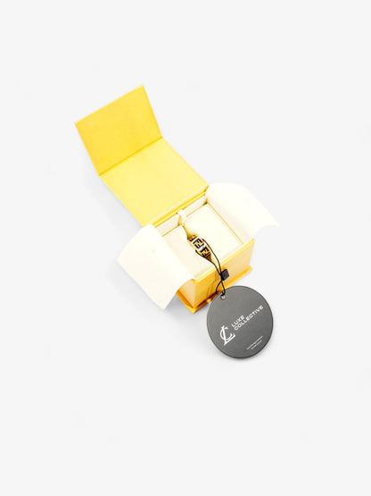 Fendi Forever Fendi Ring Gold / Black Brass L (58mm)