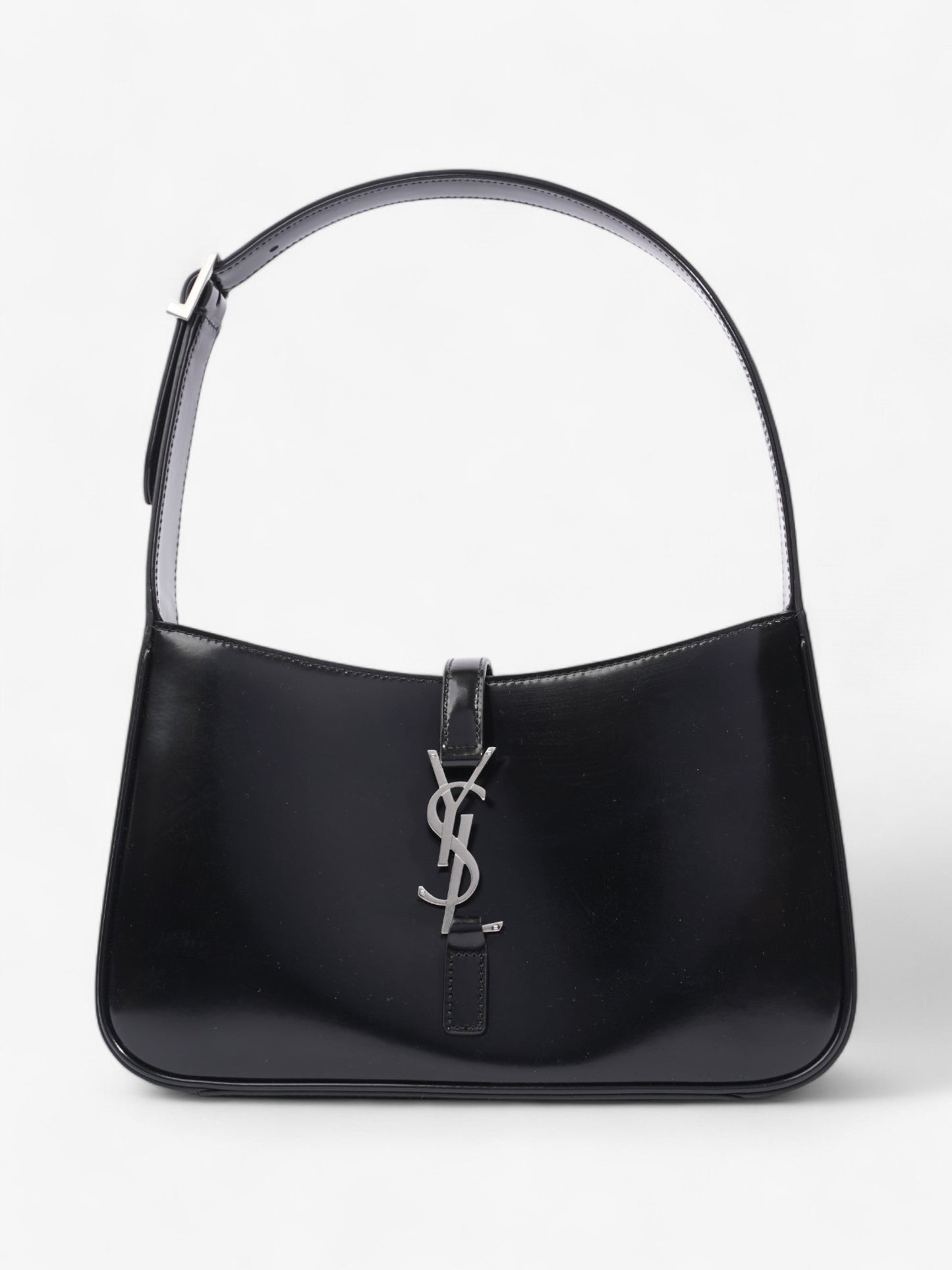 Saint Laurent Le 5 a 7 Black Patent Leather