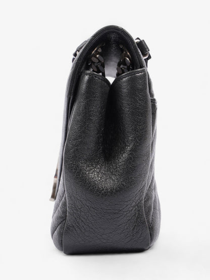 Saint Laurent College Black Lambskin Leather Medium