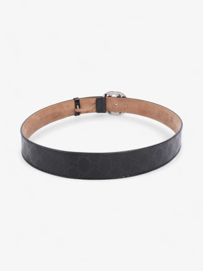 Gucci Interlocking G Belt Black Canvas 95cm / 38"