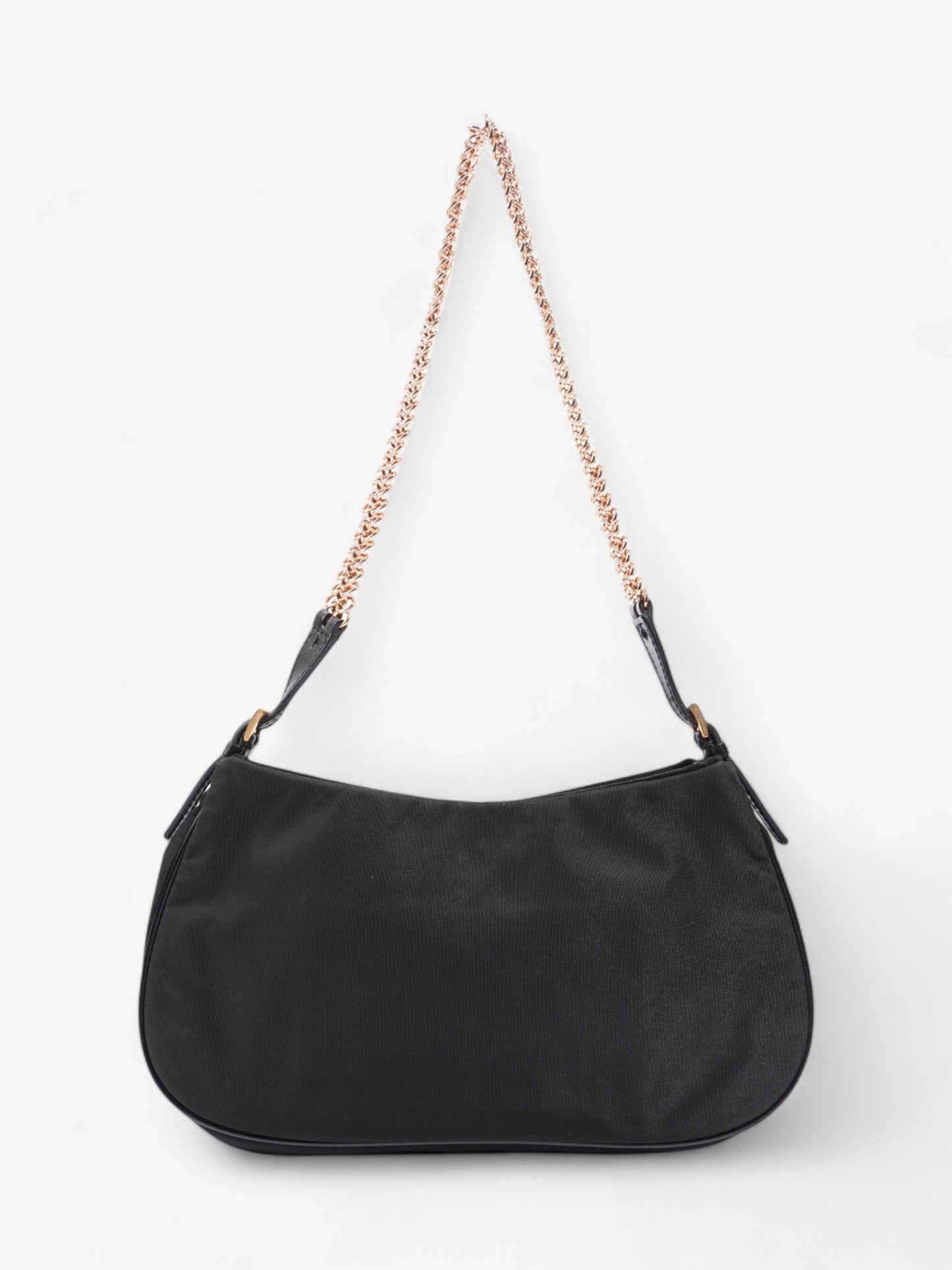 Prada Tessuto Shoulder Bag Black Nylon