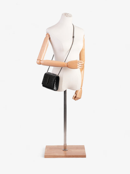 Saint Laurent Kate Black Calfskin Leather Small