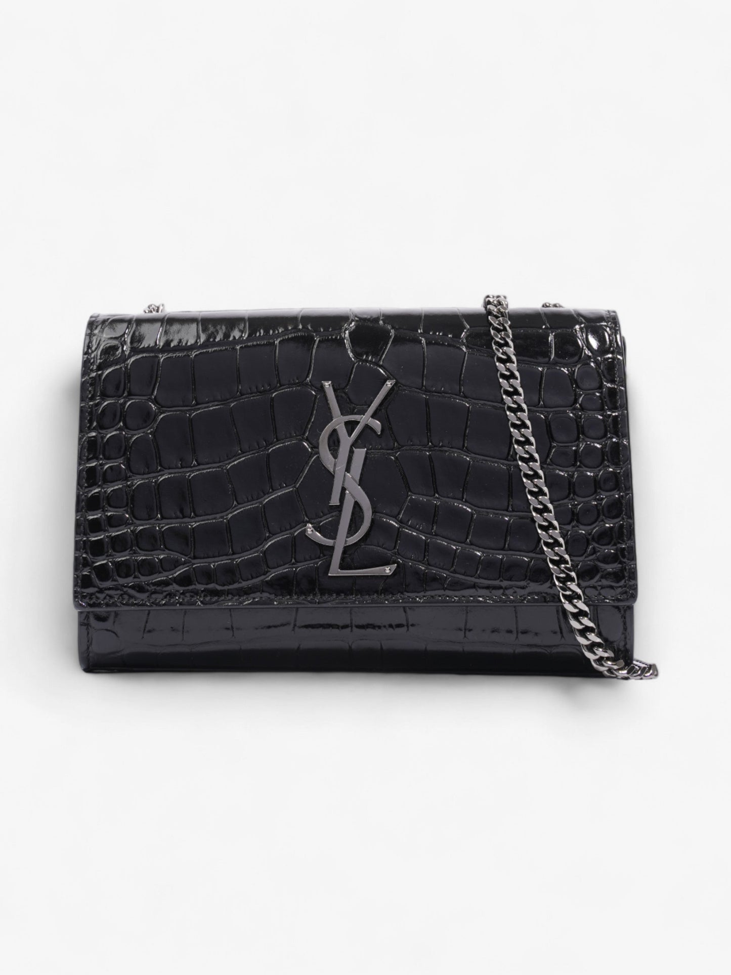 Saint Laurent Kate Black Calfskin Leather Small