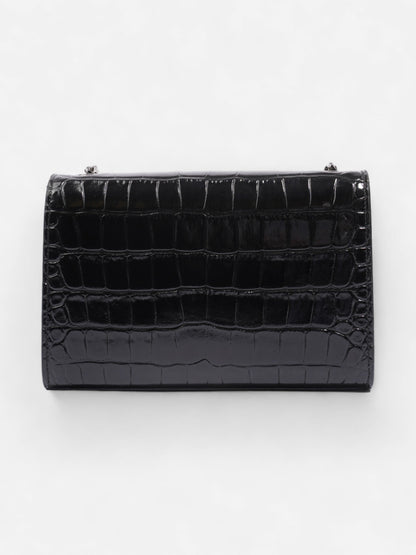 Saint Laurent Kate Black Calfskin Leather Small