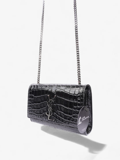 Saint Laurent Kate Black Calfskin Leather Small