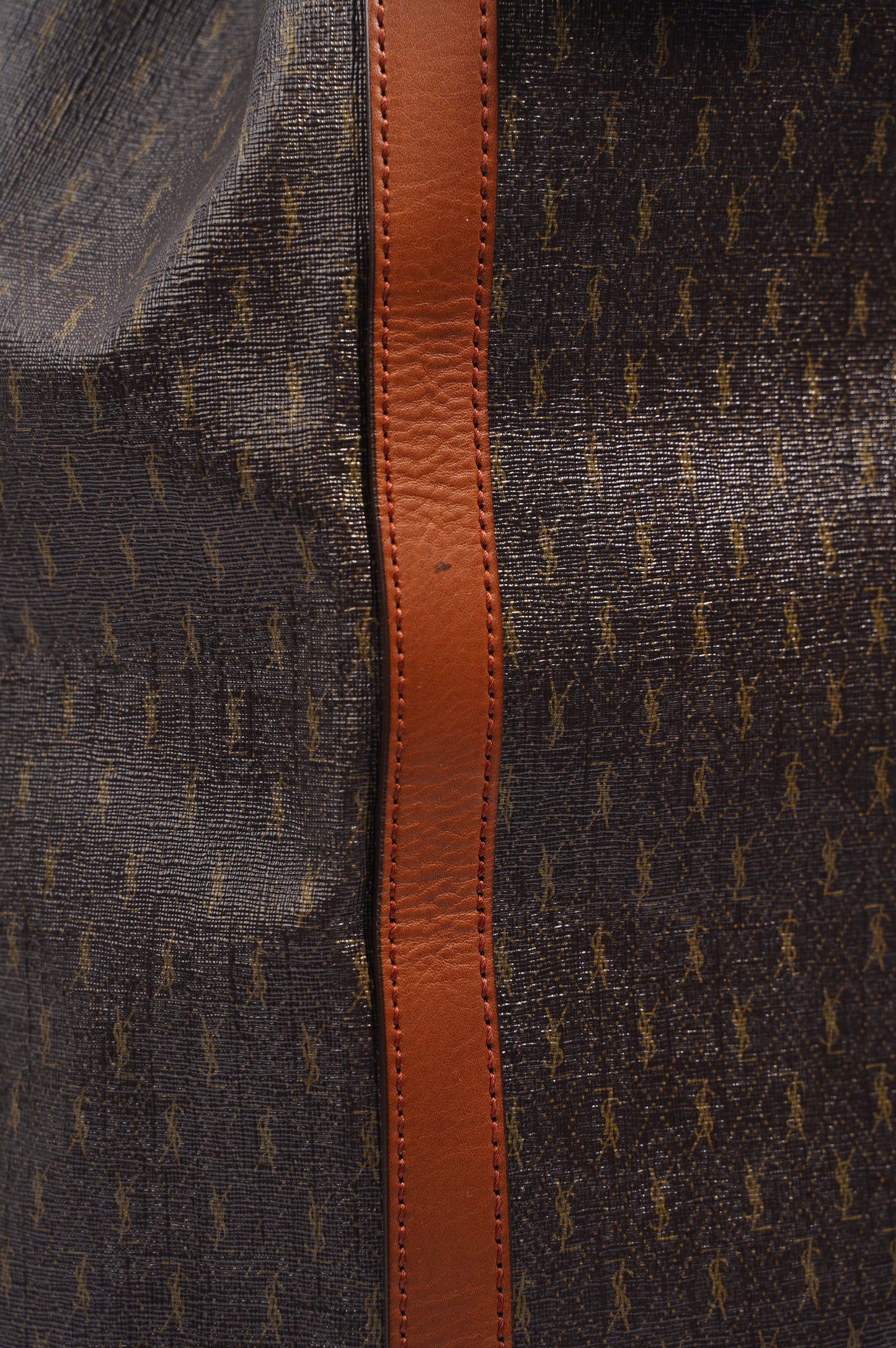 Saint Laurent Le Long Bucket Bag Monogram Canvas