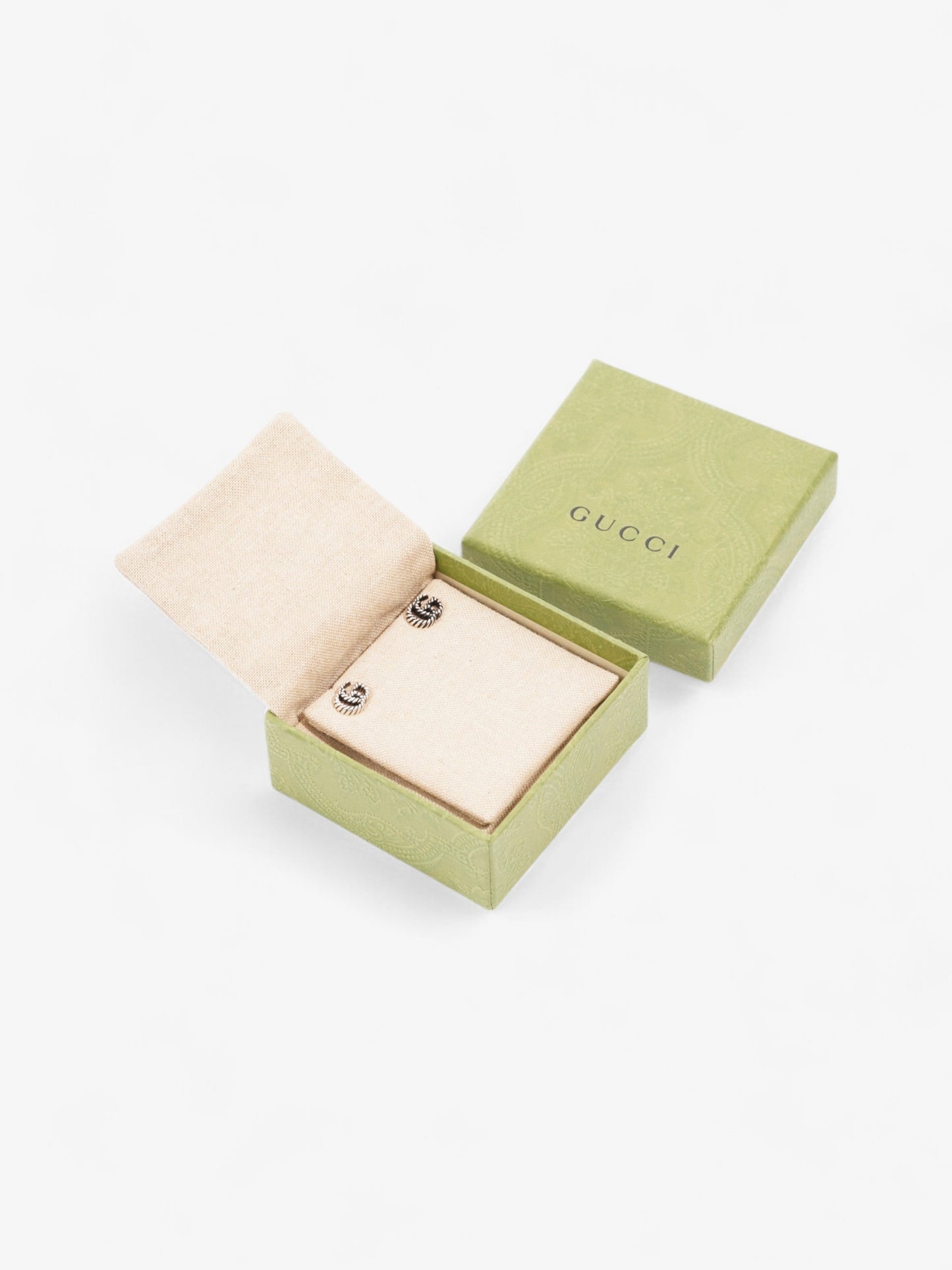 Gucci GG Earrings Silver Silver Sterling