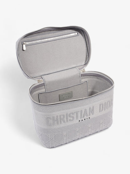Christian Dior DiorTravel Vanity Case Grey Oblique Canvas
