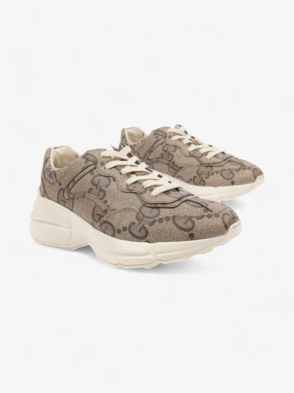 Gucci Rhyton Sneakers Beige  Canvas EU 39.5 UK 5.5