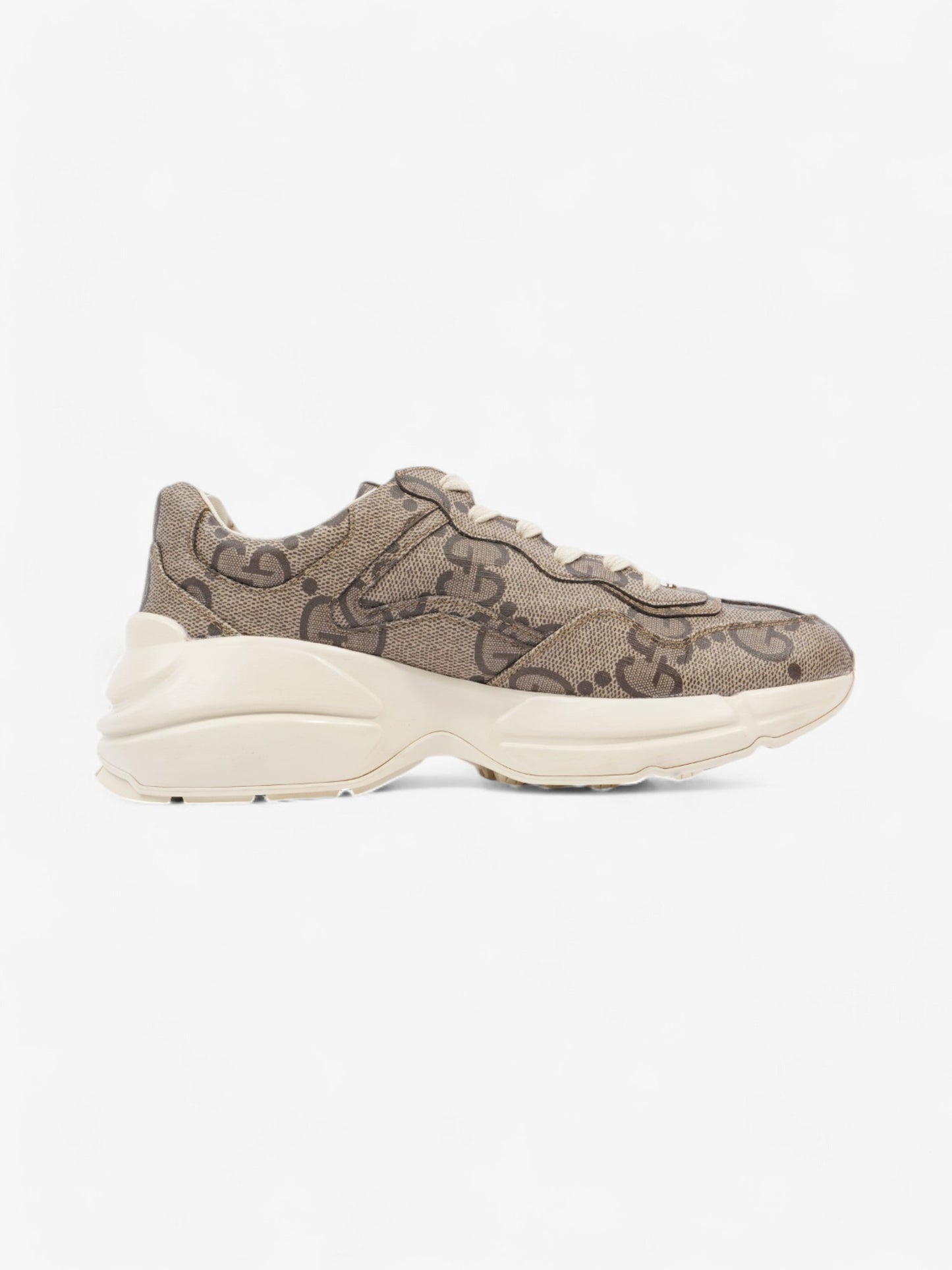 Gucci Rhyton Sneakers Beige  Canvas EU 39.5 UK 5.5