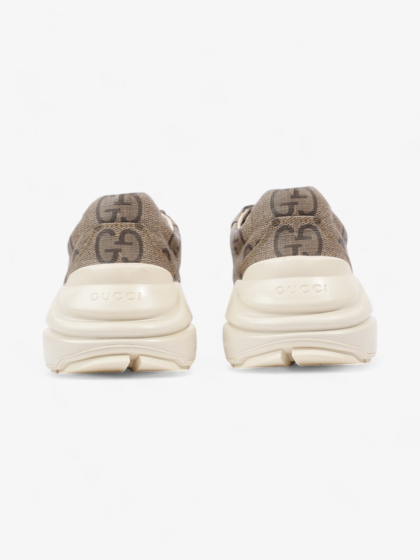 Gucci Rhyton Sneakers Beige  Canvas EU 39.5 UK 5.5
