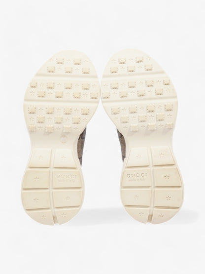 Gucci Rhyton Sneakers Beige  Canvas EU 39.5 UK 5.5