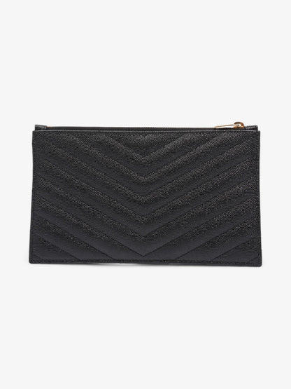 Saint Laurent CASSANDRE MATELASSÉ pouch Black Calfskin Leather