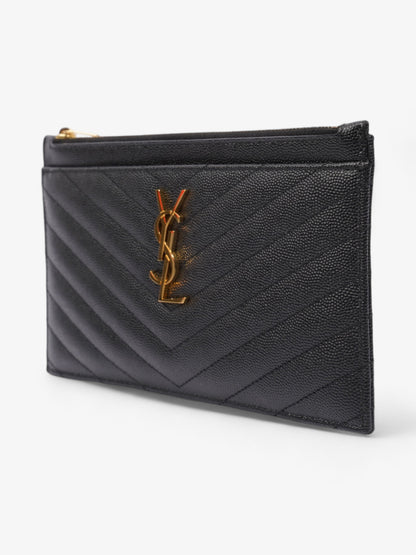 Saint Laurent CASSANDRE MATELASSÉ pouch Black Calfskin Leather