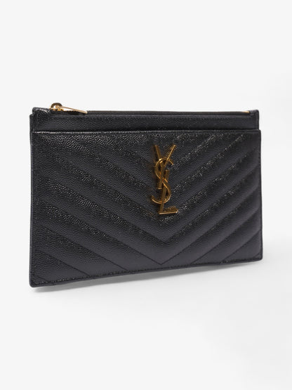Saint Laurent CASSANDRE MATELASSÉ pouch Black Calfskin Leather