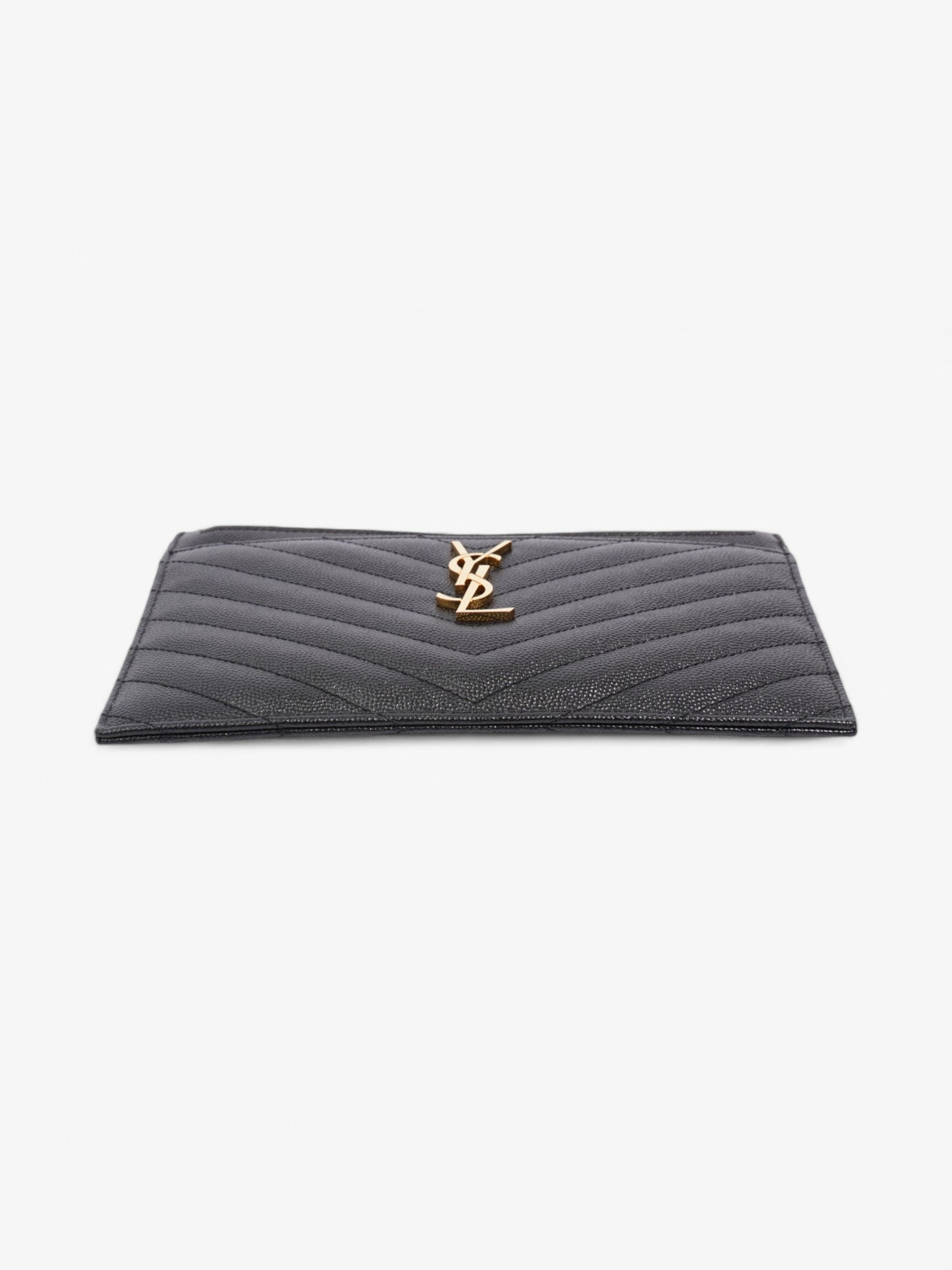 Saint Laurent CASSANDRE MATELASSÉ pouch Black Calfskin Leather