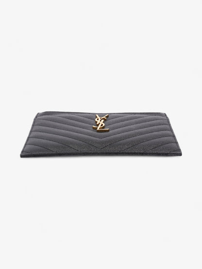 Saint Laurent CASSANDRE MATELASSÉ pouch Black Calfskin Leather