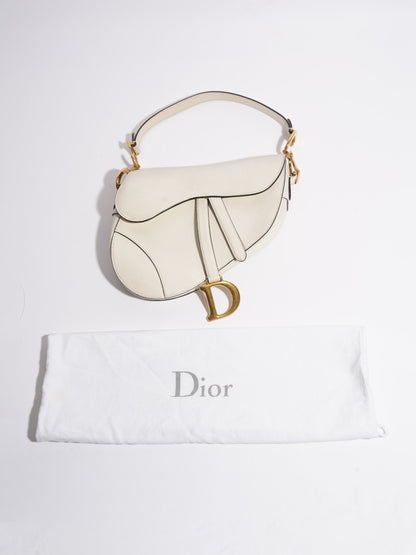 Christian Dior Saddle  Cream Leather