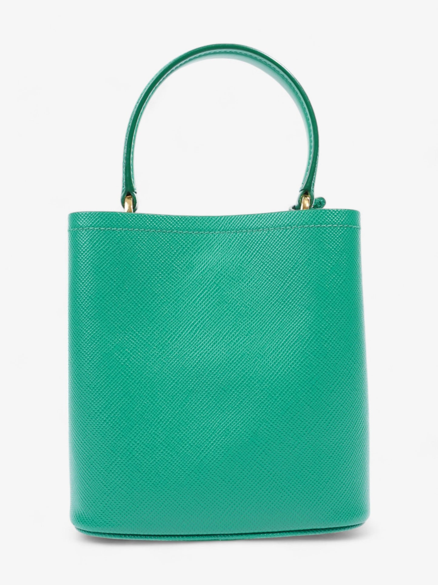 Prada Panier Bag Mango Saffiano Leather Small