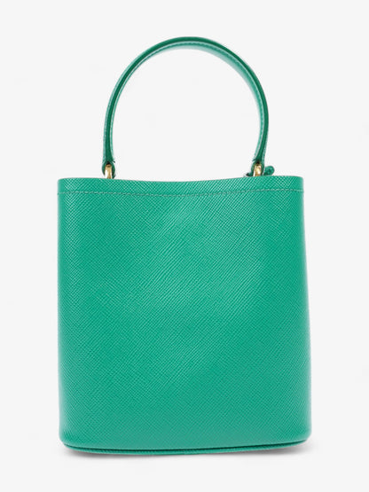 Prada Panier Bag Mango Saffiano Leather Small