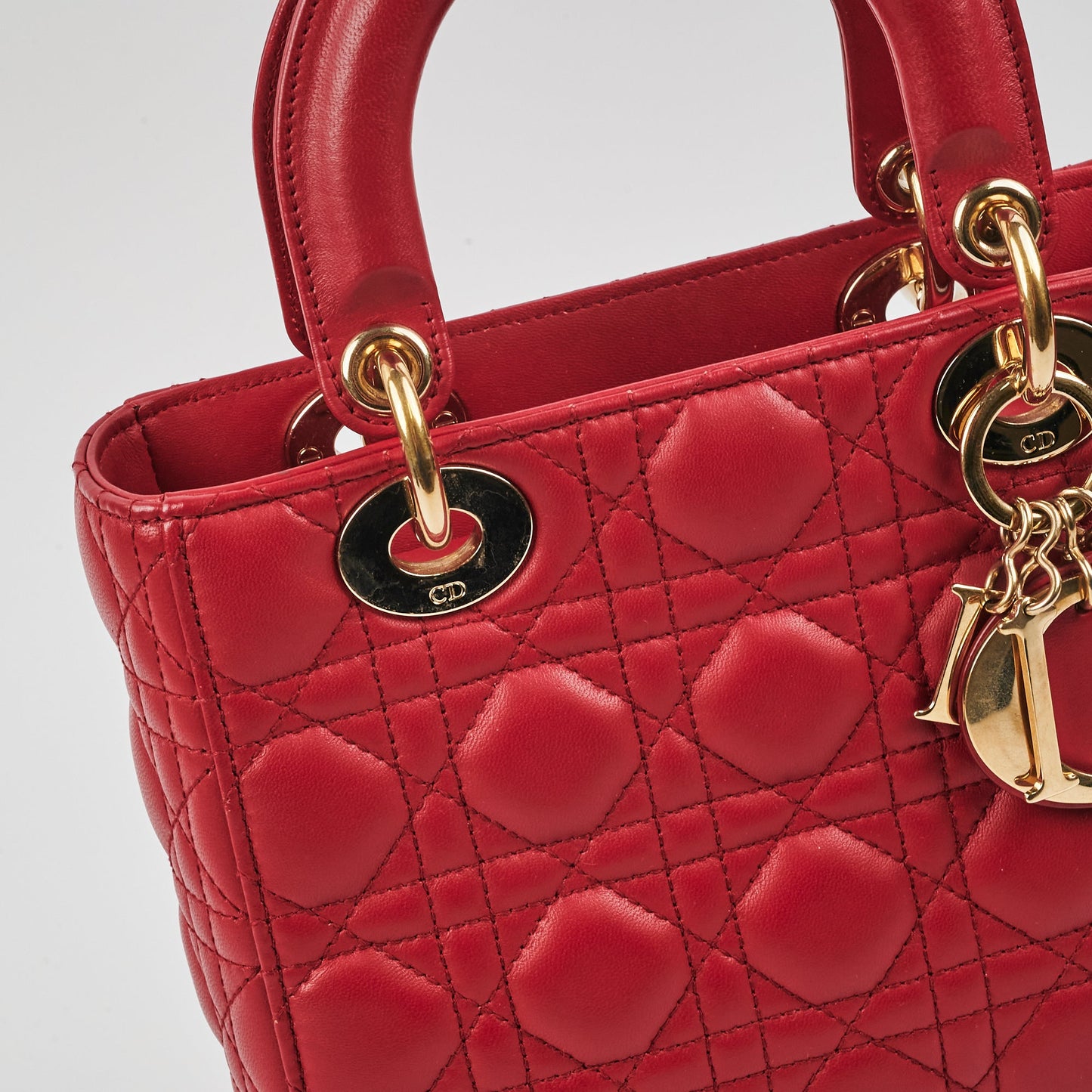 Lady Dior Small Red