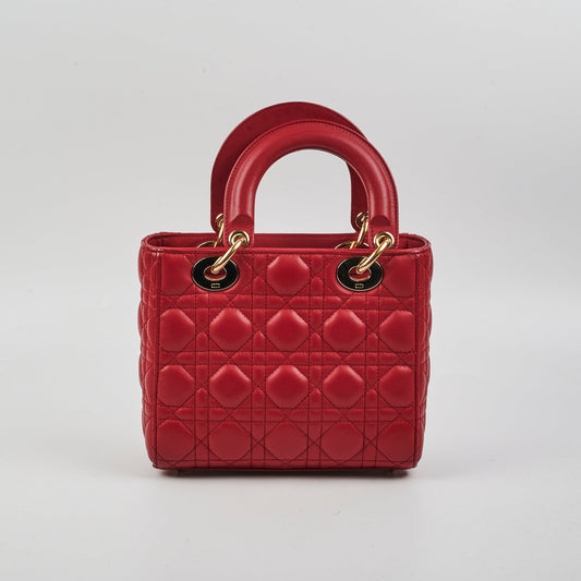 Lady Dior Small Red