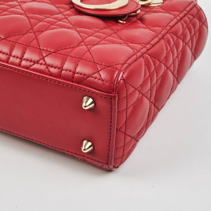 Lady Dior Small Red