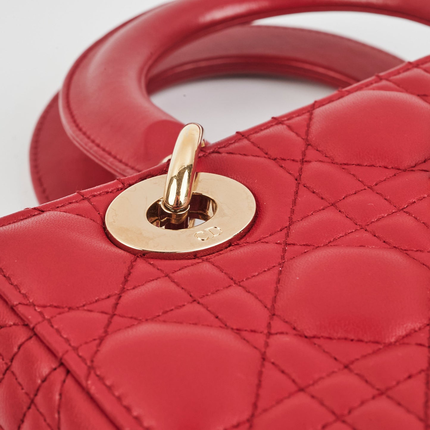 Lady Dior Small Red