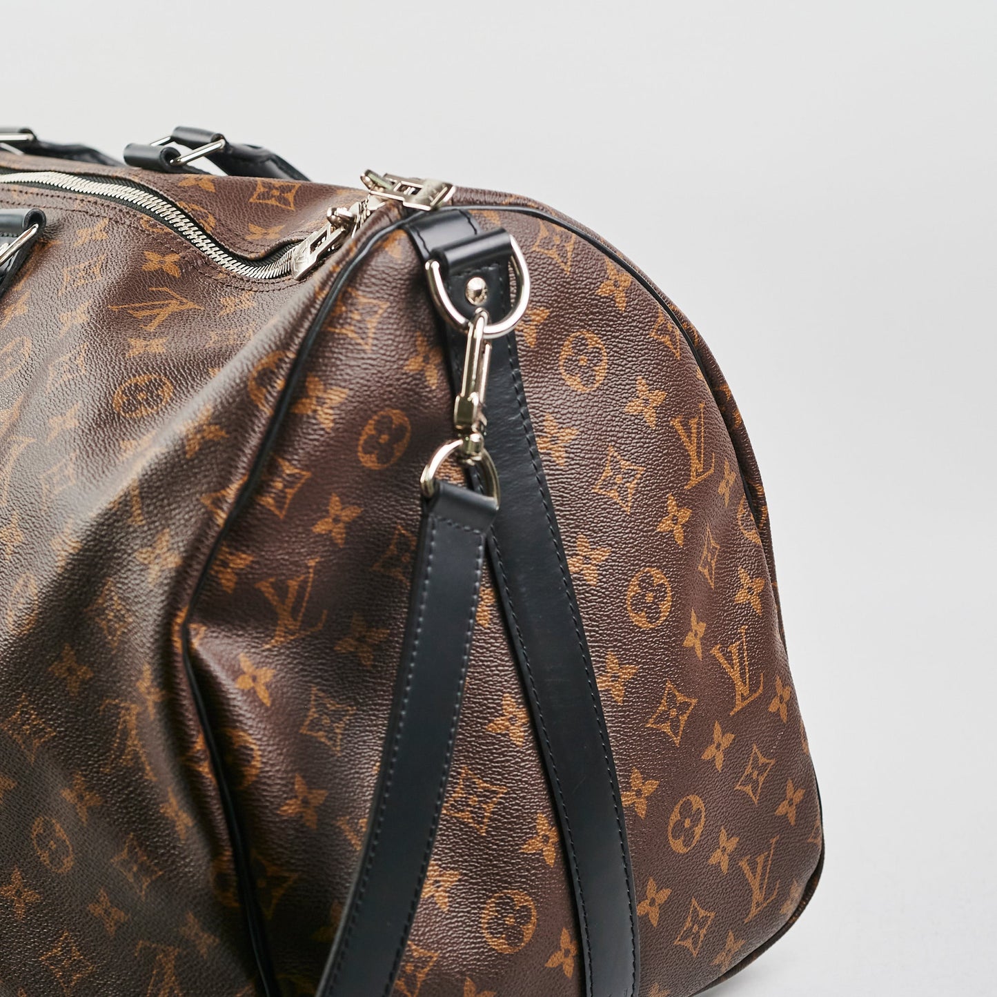Louis Vuitton Keepall 55 Bandoulière Monogram Macassar