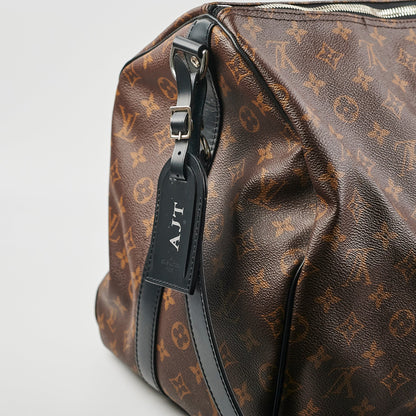 Louis Vuitton Keepall 55 Bandoulière Monogram Macassar