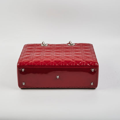Dior Lady Dior Large Red