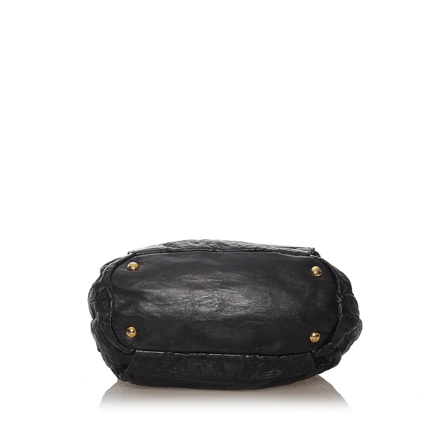 Prada Bow Leather Shoulder Bag (SHG-27742)