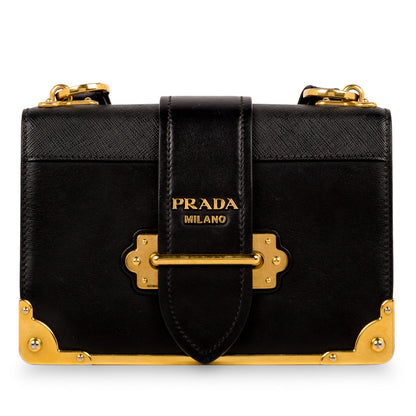 Prada Leather Cahier Bag