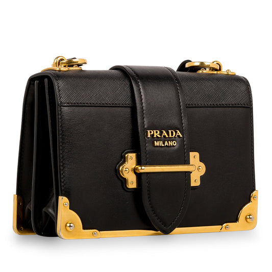 Prada Leather Cahier Bag