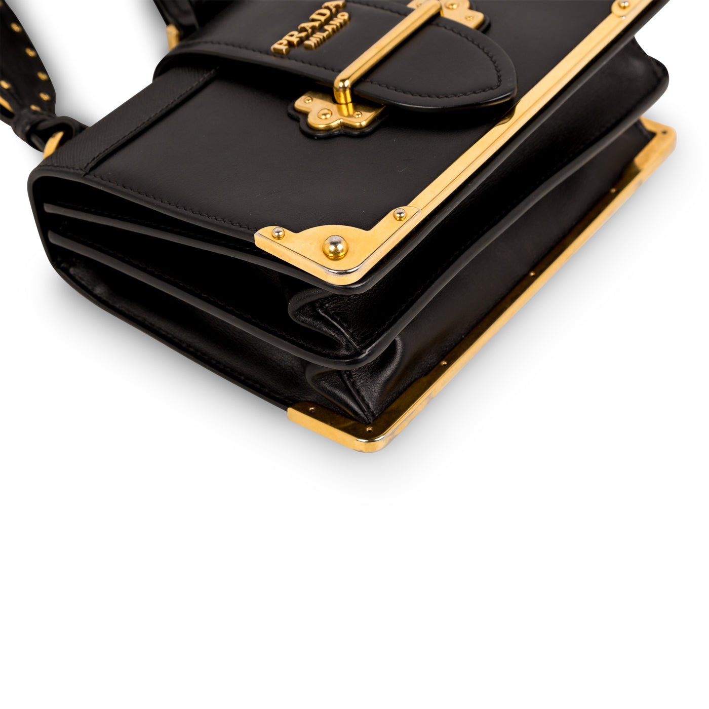 Prada Leather Cahier Bag