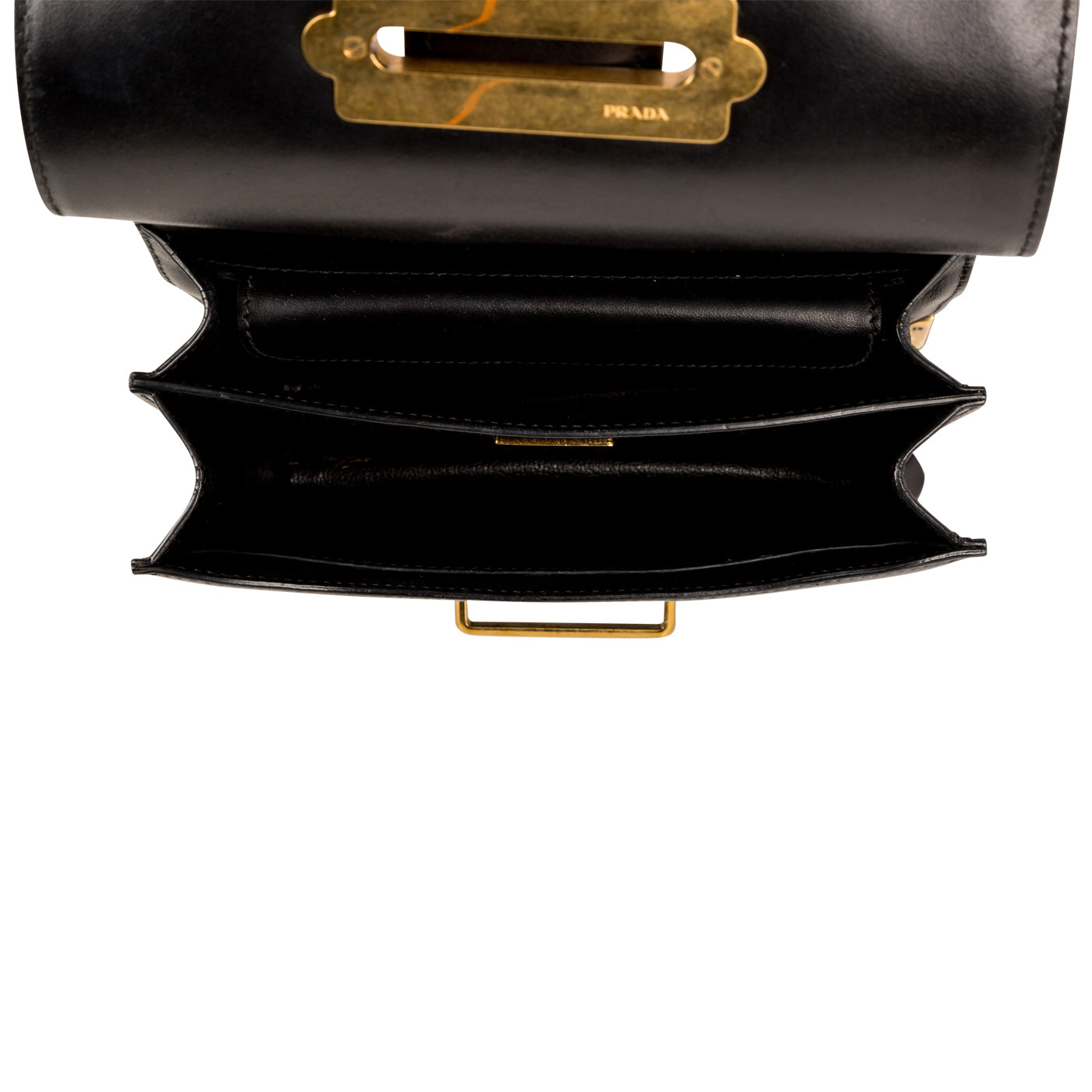 Prada Leather Cahier Bag