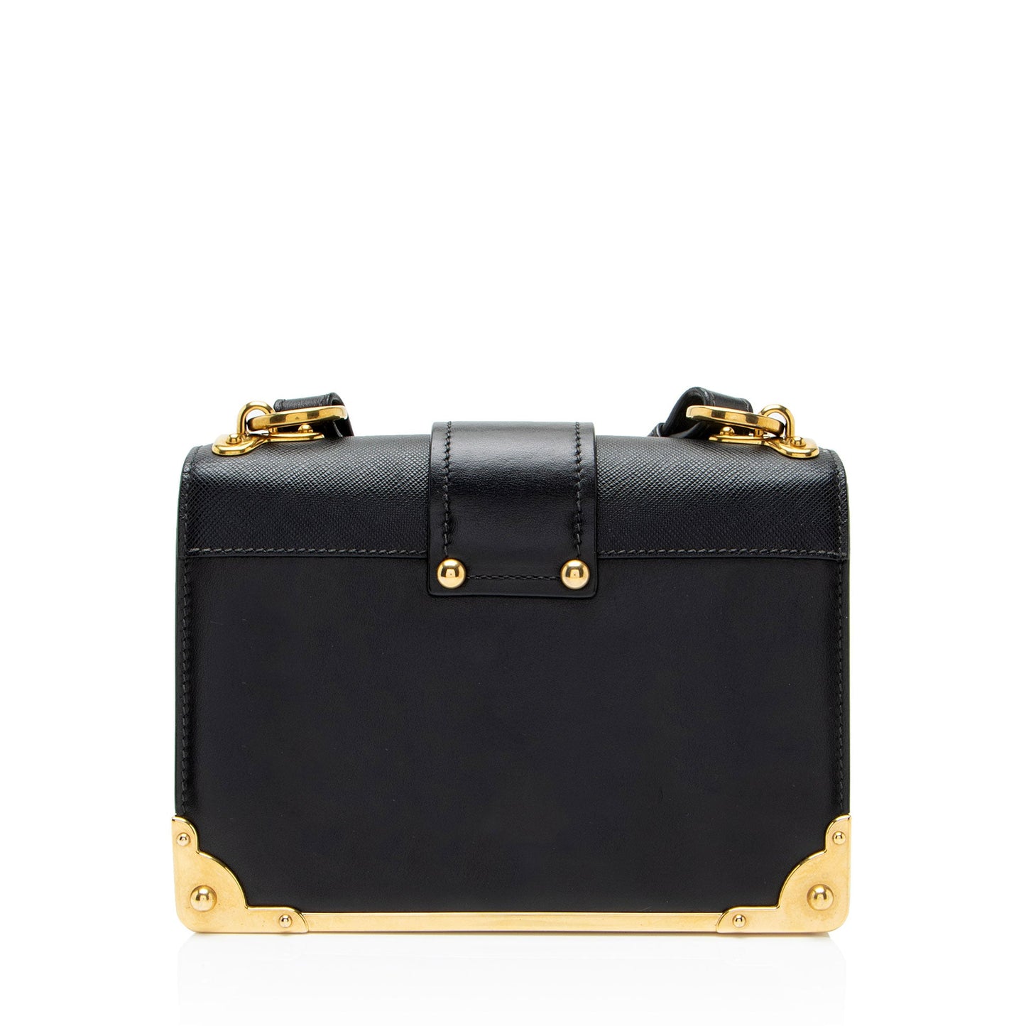 Prada Calfskin Cahier Shoulder Bag