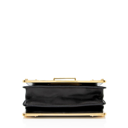 Prada Calfskin Cahier Shoulder Bag