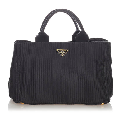 Prada Canapa Canvas Handbag (SHG-31906)