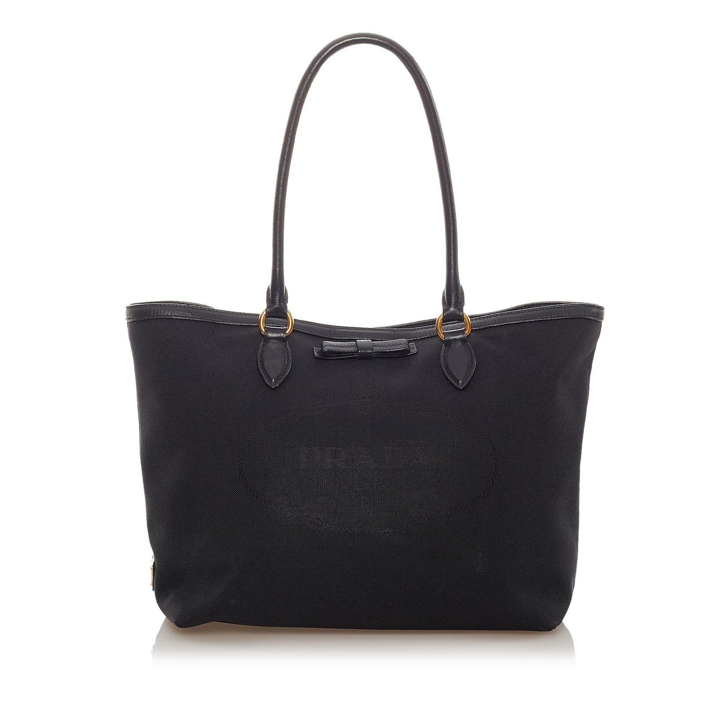 Prada Canapa Canvas Tote Bag (SHG-27299)