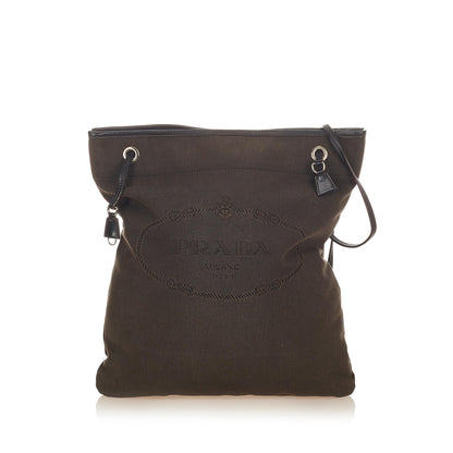 Prada Canapa Canvas Tote Bag (SHG-31801)