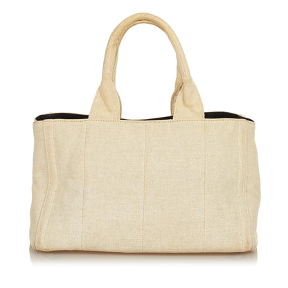Prada Canapa Floral Handbag (SHG-26525)