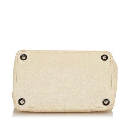 Prada Canapa Floral Handbag (SHG-26525)