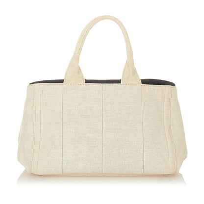 Prada Canapa Floral Handbag (SHG-w98wZo)