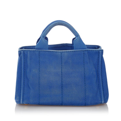 Prada Canapa Logo Canvas Handbag (SHG-27070)