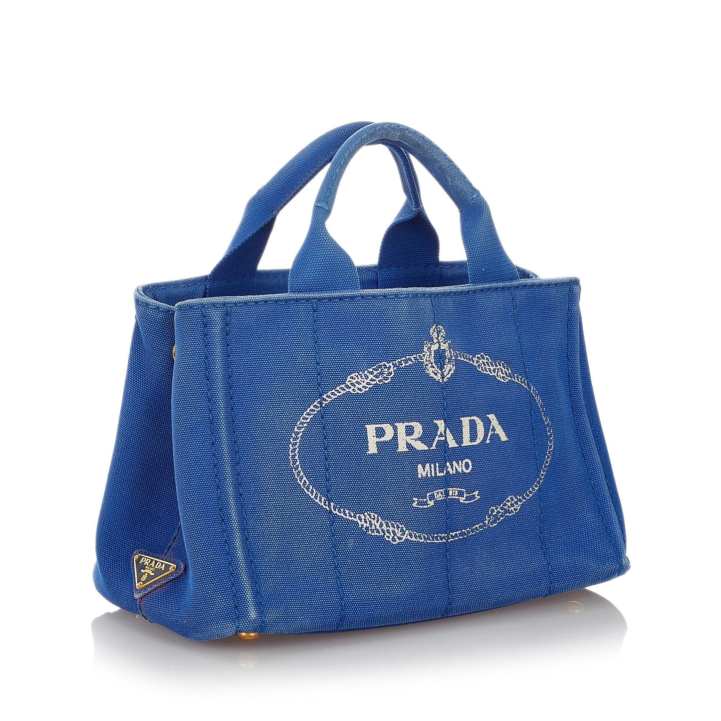 Prada Canapa Logo Canvas Handbag (SHG-27070)