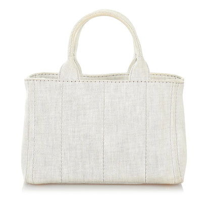 Prada Canapa Logo Canvas Handbag (SHG-27160)