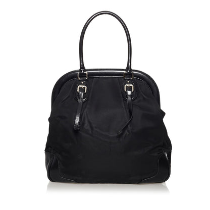 Prada Canapa Logo Canvas Handbag (SHG-30677)